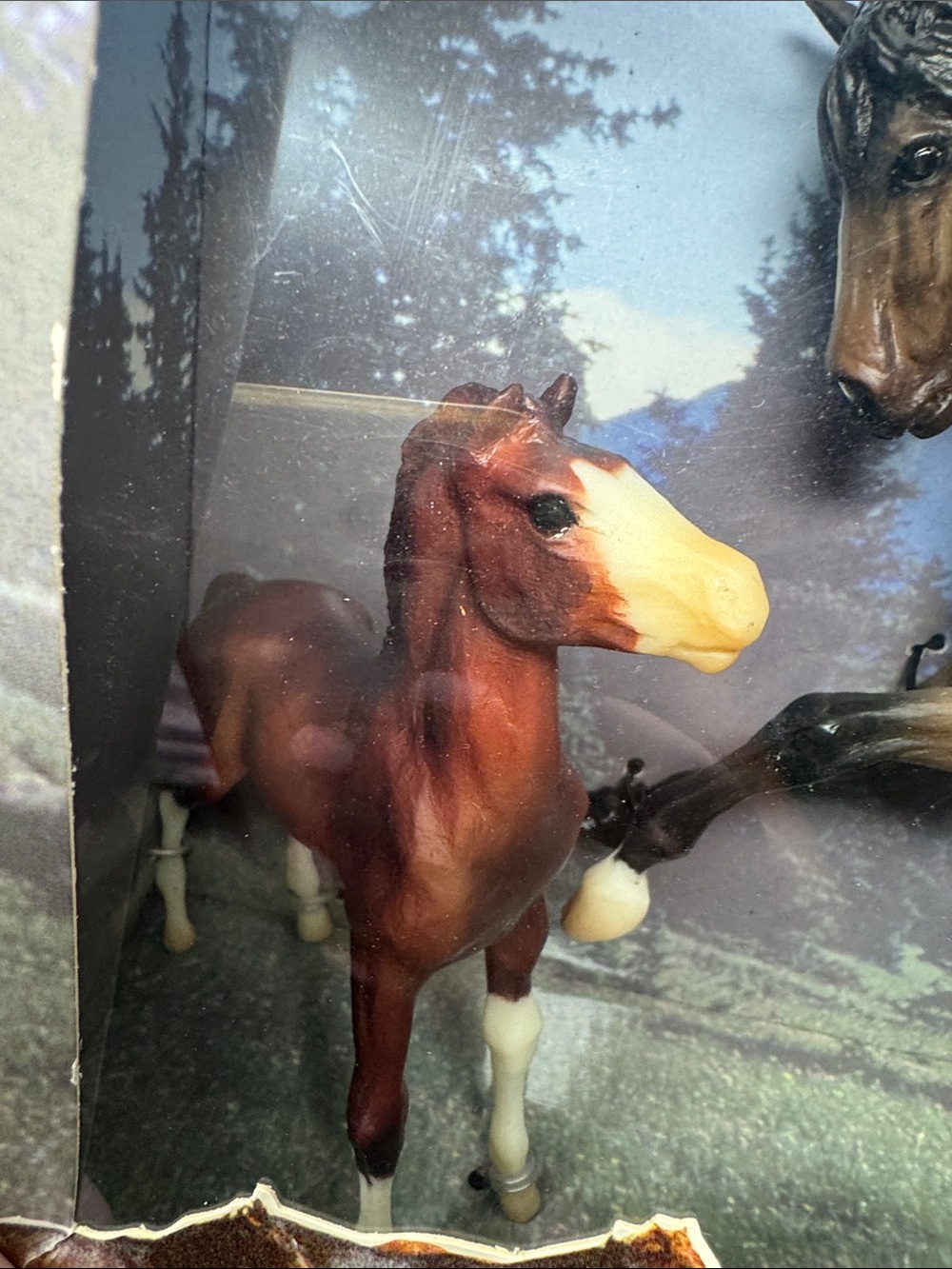 BREYER AMERICA'S WILD MUSTANGS VENTOSO STALLION & ROCA FOAL HORSE FIGURINES - Picture 15 of 17